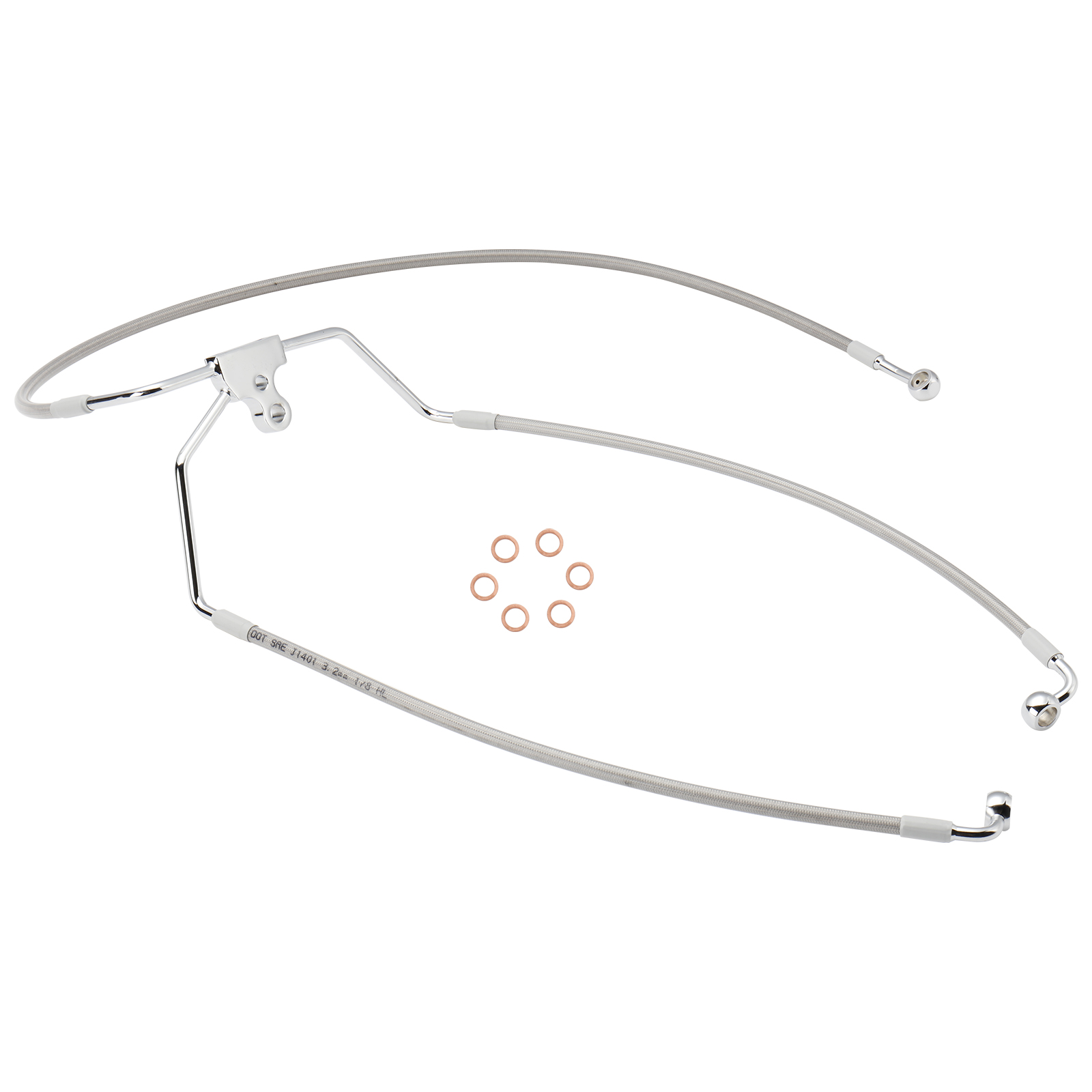 Motorcycle Brake Cable - Przewód hamulcowy ze stali nierdzewnej 10