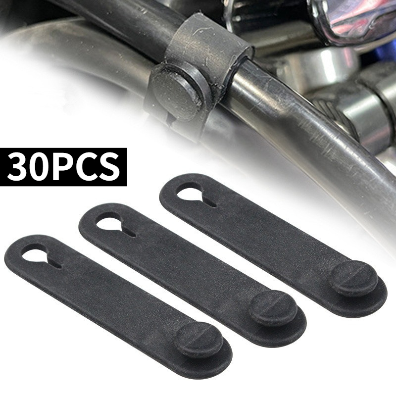 30/60 szt. Gumowe opaski mocuj – Brake Line Motorcycle recenzja i cena